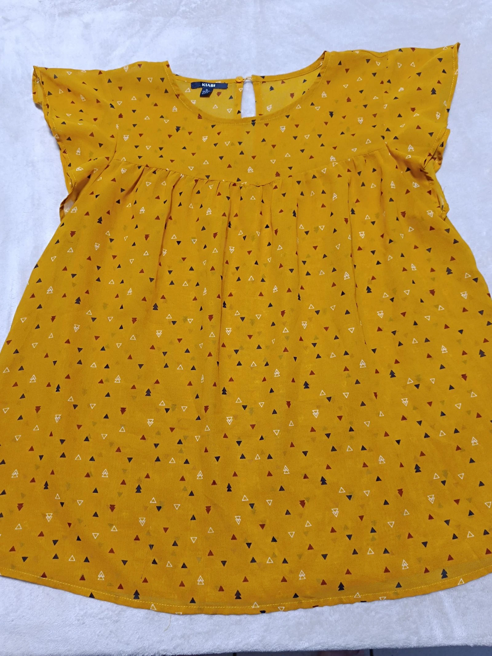 Débardeur Moutarde-Taille 46-48